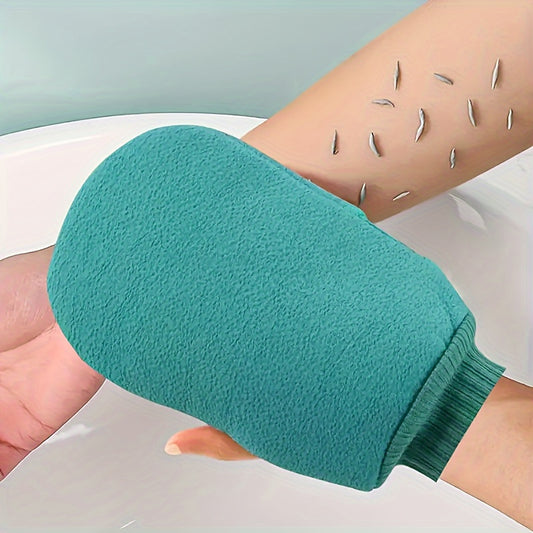 3 Sets of Double-Sided Decontamination Bath Gloves Coarse Sand\u002FFine Sand Optional, Strong Exfoliation, Back Rub Bath Home